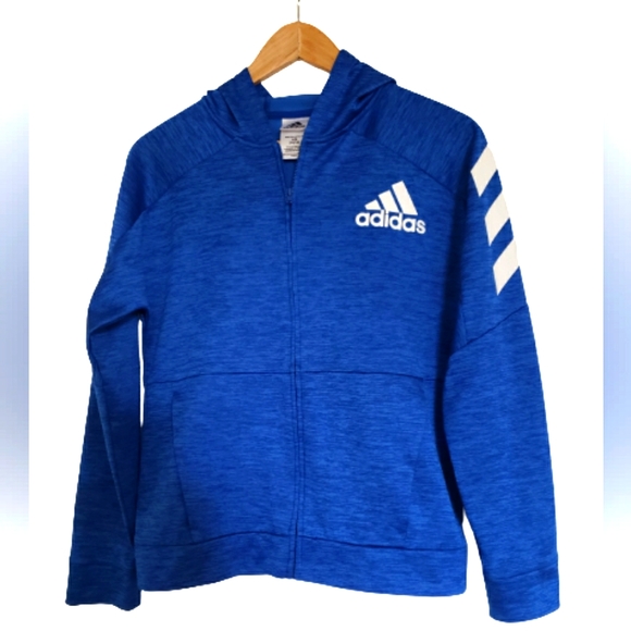 Adidas full zipper hoodie (Like New) - Picture 3 of 5